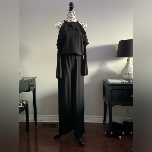 Black XS Michael Kors Body Suit Worn Once - Picture 2 of 6